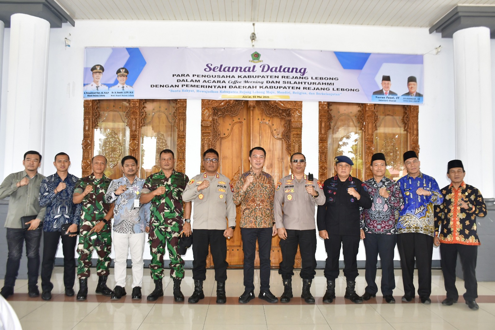 Melalui Coffee Morning, Bupati Rejang Lebong Ajak Forkopimda dan Pelaku Usaha Perkuat Sinergi Bangun Daerah
