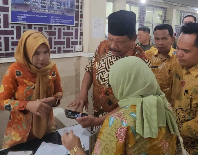 Wagub Mian Minta RSMY Bengkulu Berikan Layanan Cepat dan Sigap