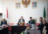 Bupati dan Jajaran Pemkab Rejang Lebong Ikuti Rapat Kerja Virtual Bahas Reformasi Birokrasi dan Karier ASN
