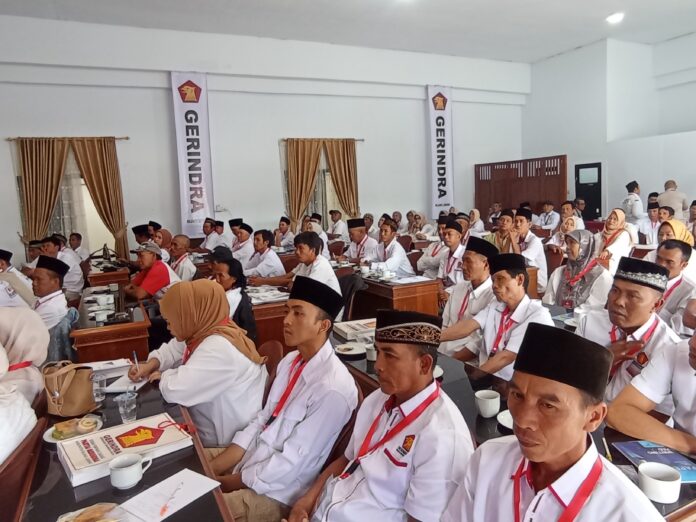 Perkuat Kapabilitas Kader, DPC Partai Gerindra Rejang Lebong Gelar Bimtek dan Konsolidasi