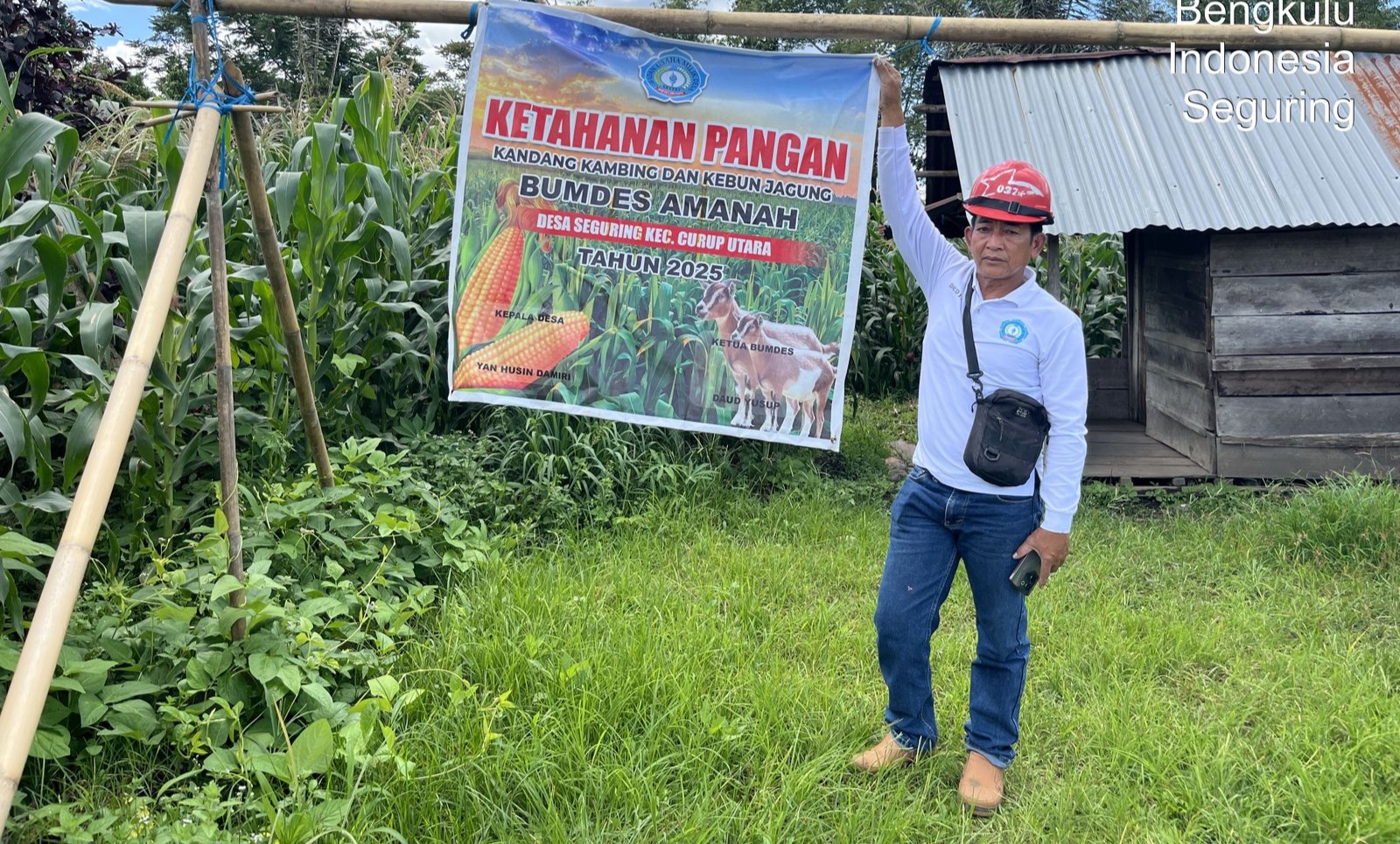 Ketua BUMDes Amanah Desa Seguring Kecamatan Curup Utara, Daud Yusup